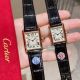 Replica Cartier Tank White Dial Red Leather Gold Case Quartz Watch  (5)_th.jpg